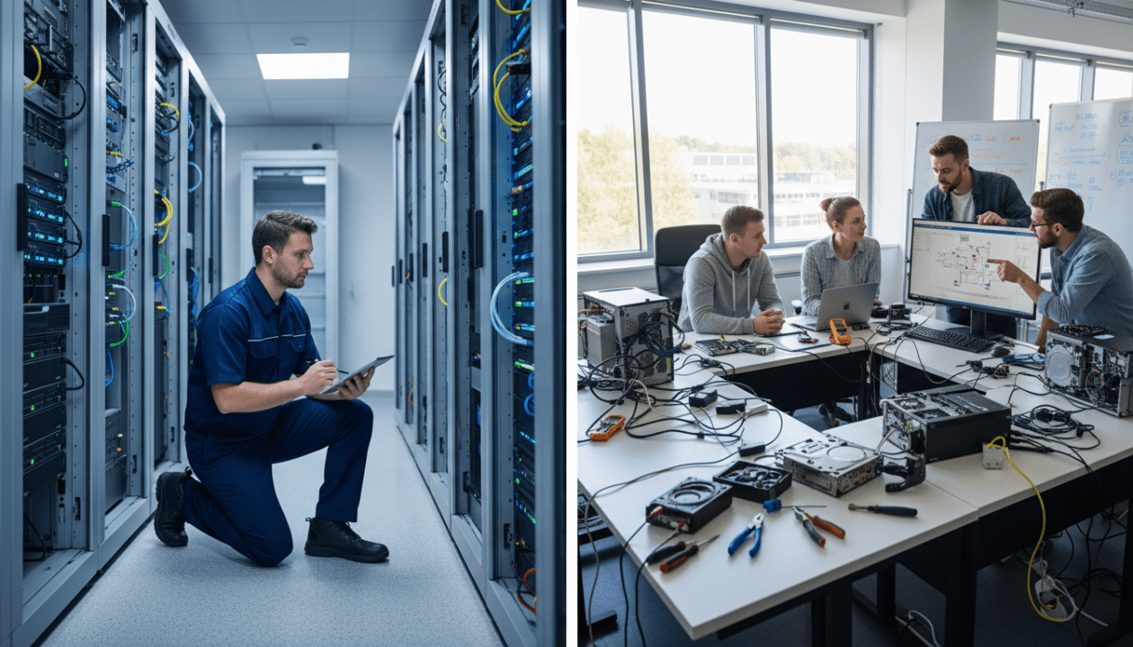 découvrez comment choisir entre externalisation et internalisation pour gérer efficacement la maintenance de votre parc informatique et garantir la performance de vos systèmes.