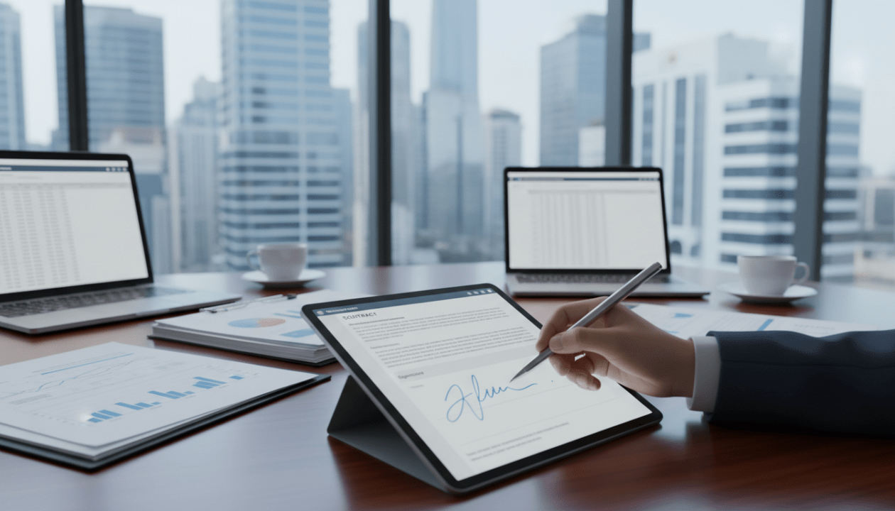 découvrez pourquoi la signature électronique est devenue un outil incontournable pour sécuriser et accélérer vos contrats commerciaux.