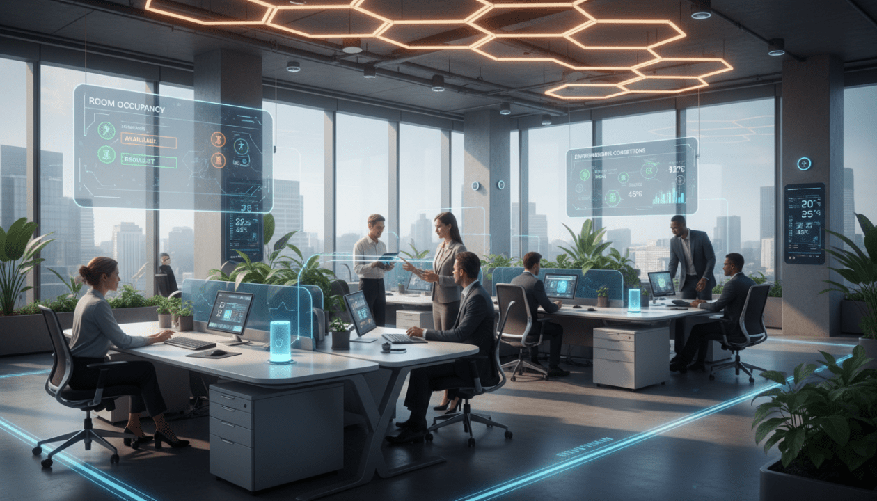 découvrez comment l'iot révolutionne la gestion des espaces de travail grâce au concept de smart office, améliorant efficacité, confort et productivité au bureau.