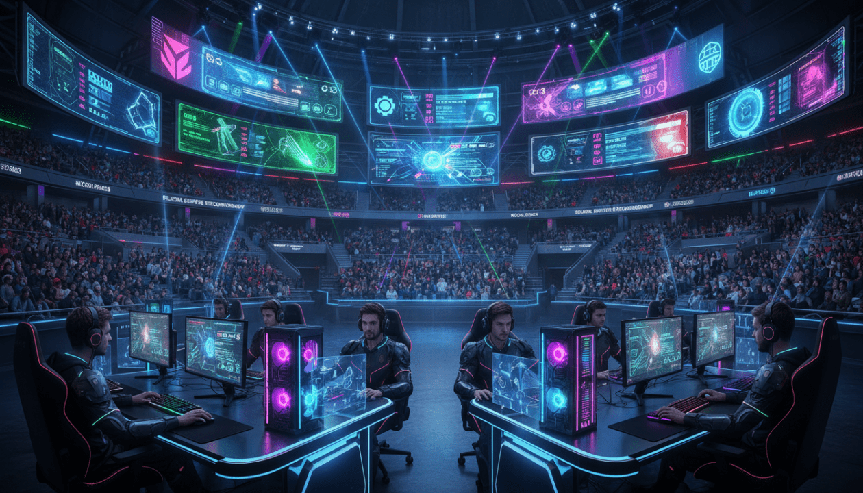 découvrez comment l'e-sport, ce sport high-tech en pleine expansion, génère des enjeux économiques majeurs avec des impacts globaux sur l'industrie du jeu vidéo, le marketing et l'innovation technologique.