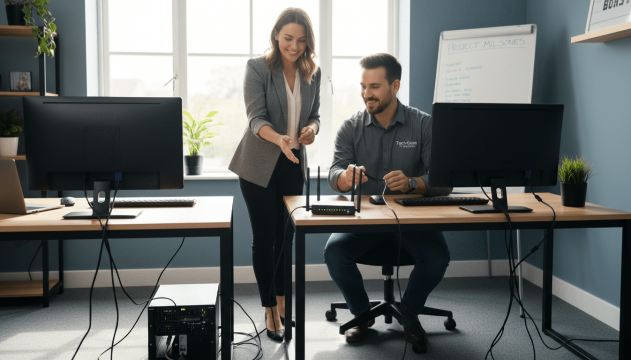 découvrez les avantages de l'assistance informatique externalisée pour votre pme : expertises spécialisées, réduction des coûts et support réactif pour optimiser votre activité.